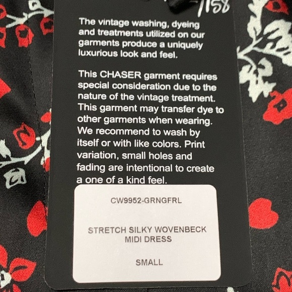 Chaser Kimono Style Dress S - Picture 8 of 13